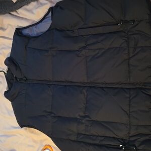 Eddie Bauer, Black goosedown vest, Men's XL